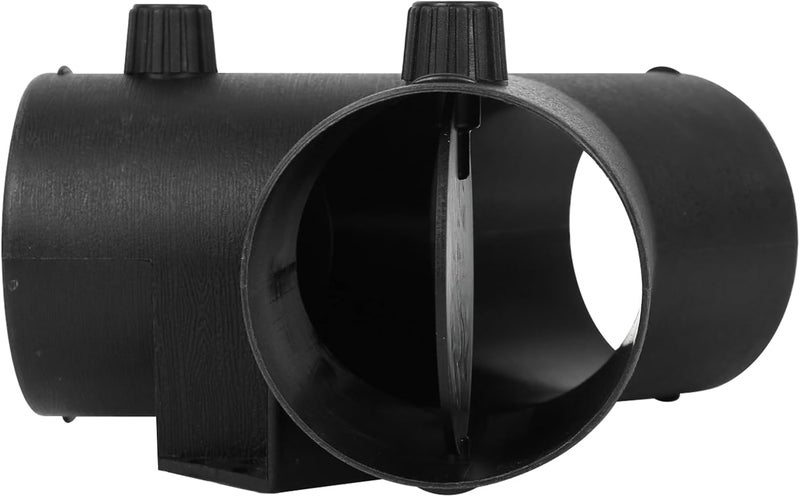 Copgge Diesel Heater Duct Connector Parking Heater Pipe Hose Ducting Vent Connector with Adjustable Valve Flap for Eberspacher Webasto Diesel Heater, for Chinese Diesel Heater 5KW 8KW (Y Branch 75MM) - Image 4